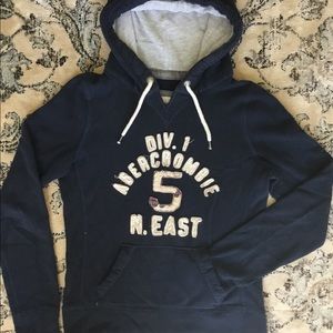Abercrombie and Fitch logo hoodie